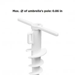 NISUS Plastic Beach Umbrella Sand Anchor, Umbrella Stand Holder