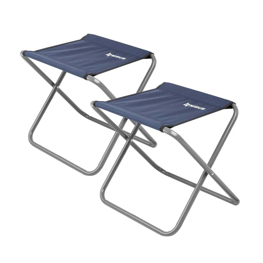 NISUS Folding Tourist Stool For Camping, Set Of 2 3 NISUS Folding Tourist Stool For Camping, Set Of 2