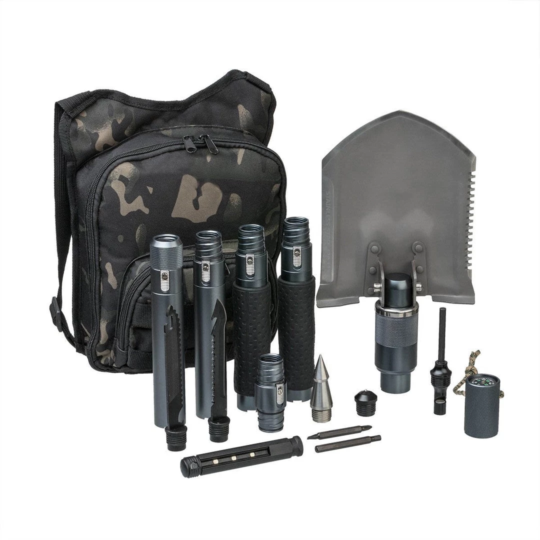 HELIOS Shovels Multifunctional Portable 38-inch Folding Survival Shovel For Camping 6 HELIOS Shovels Multifunctional Portable 38-inch Folding Survival Shovel For Camping