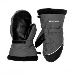 NISUS Nord XL Winter Waterproof Insulated Mittens For Cold Weather, Ice Fishing Apparel