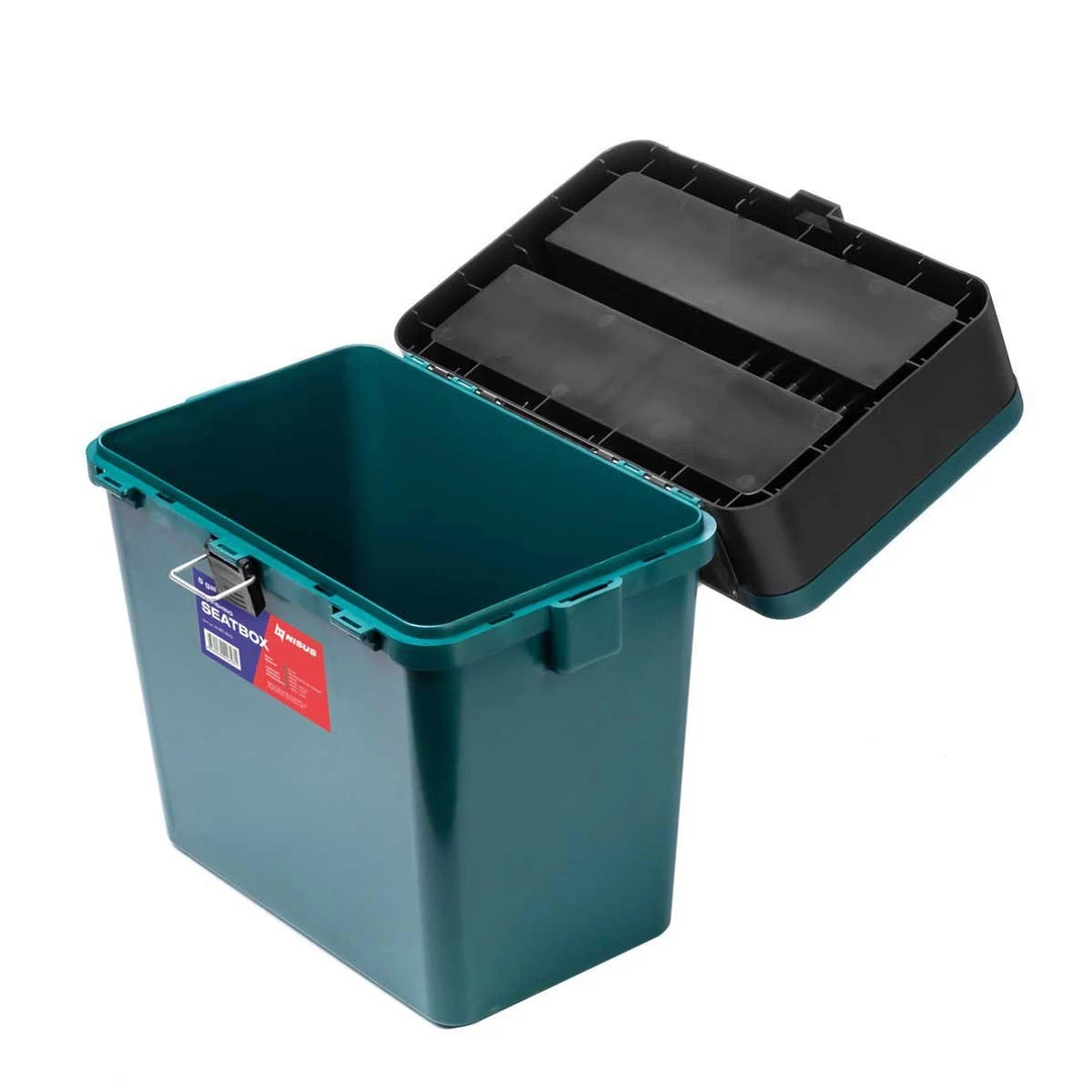 NISUS Ice Fishing Bucket Type Box With Seat | 2 Compartments | 5 Gal 6 NISUS Ice Fishing Bucket Type Box With Seat | 2 Compartments | 5 Gal