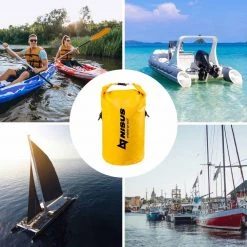 NISUS 50 L Waterproof Spacious Dry Bag, Yellow Dry Bags