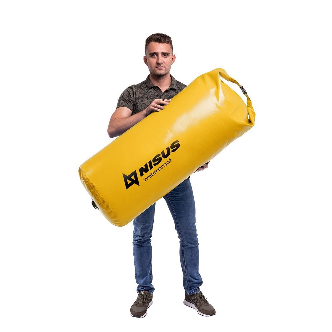 NISUS 160 L Waterproof Extra Large Dry Bag, Blue/Yellow 12 NISUS 160 L Waterproof Extra Large Dry Bag, Blue/Yellow