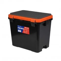 NISUS FishBox Large 5 Gal SeatBox For Ice Fishing Tackle And Gear Ice Fish Boxes & Bait Bucket