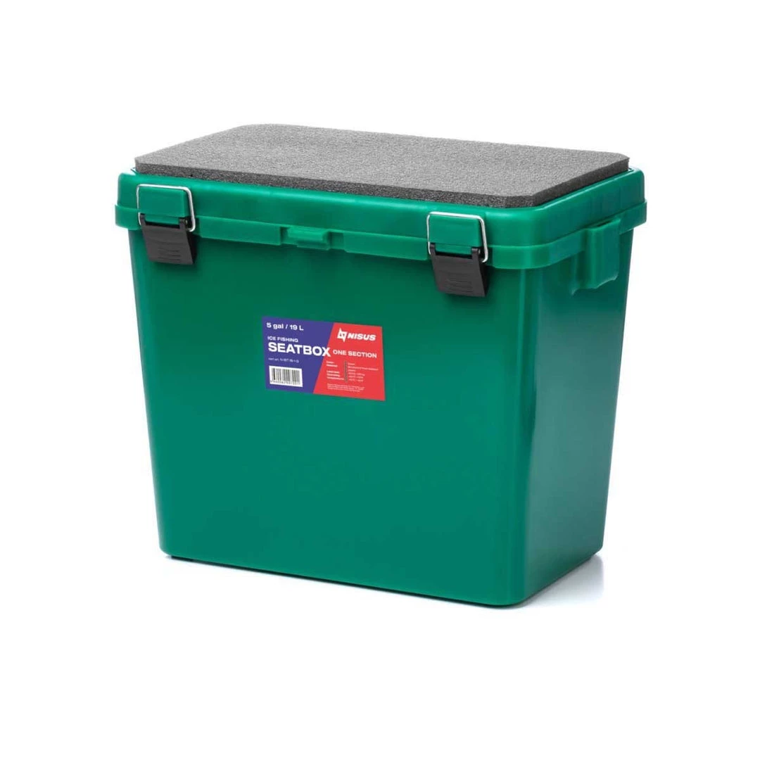 NISUS Ice Fishing Bucket Type Box With Seat, 5 Gal 4 NISUS Ice Fishing Bucket Type Box With Seat, 5 Gal