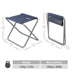 NISUS Folding Tourist Stool For Camping, Set Of 2 8 NISUS Folding Tourist Stool For Camping, Set Of 2