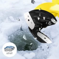 NISUS Ice Fishing Accessories Iceberg Wet Ice Replacement, Ice Auger Blades
