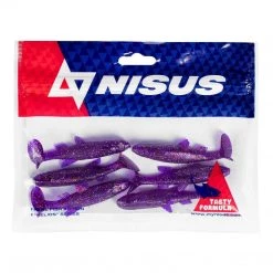 NISUS Nelma 3.15" Soft Paddle Tail Swimbait 6 Pcs In Pack Soft Bait Lure