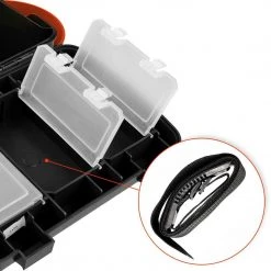 NISUS Ice Fish Boxes & Bait Bucket FishBox 10 Liter SeatBox For Ice Fishing, 2 Compartments