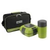 PINNACLE Paloma Green Set Of Plastic Lunch Box With 20 Oz Bottle | Insulated Bag | CLEARANCE 2 PINNACLE Paloma Green Set Of Plastic Lunch Box With 20 Oz Bottle | Insulated Bag | CLEARANCE