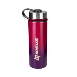 NISUS Water Bottles Stainless Steel Water Bottle With 3 Lid Types, 18 Oz, Double Colored | CLEARANCE