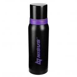 NISUS Compact Stainless Steel Water Flask, Wolf Print, 33 Oz Water Flasks