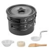 CAMPSOR Camp Cookware Portable Camping Cookware, Outdoor Cooking Set