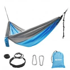 NISUS Sleeping Pads & Hammocks Large Nylon Hammock With Straps