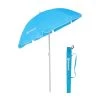 NISUS 5 Ft Sky Blue Folding Tilting Beach Umbrella With Carry Bag 2 NISUS 5 Ft Sky Blue Folding Tilting Beach Umbrella With Carry Bag