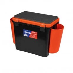 NISUS FishBox Large 5 Gal SeatBox For Ice Fishing Tackle And Gear Ice Fish Boxes & Bait Bucket
