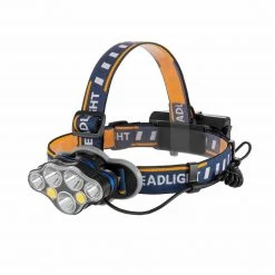 NISUS Headlamps LED Rechargeable Water-resistant Headlamp, Red And White Light