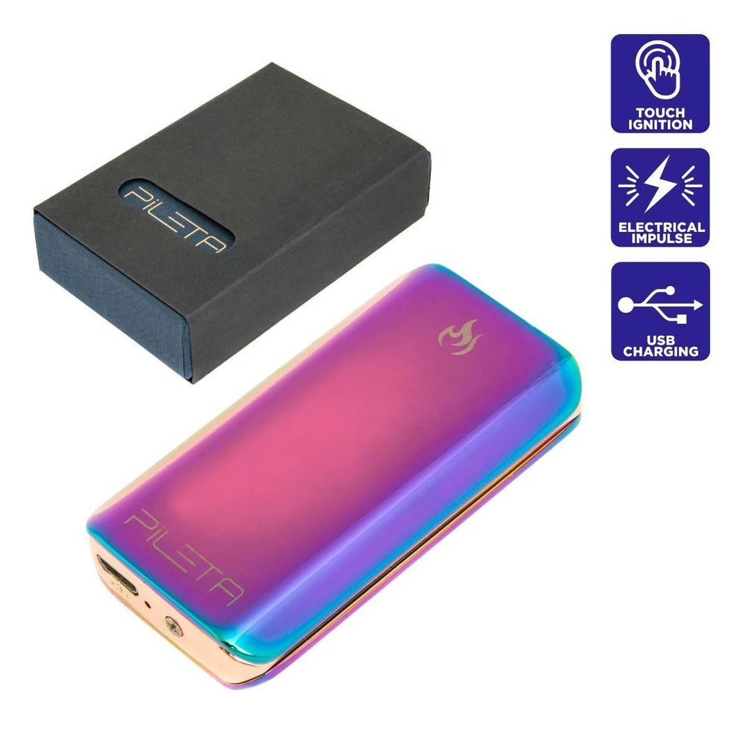 PILETA USB Rechargeable Wind-Resistant Touch Ignition Electric Lighter 7 PILETA USB Rechargeable Wind-Resistant Touch Ignition Electric Lighter