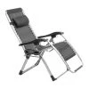 HELIOS Zero Gravity Folding Lounge Armchair With Padded Pillow And Side Table