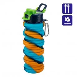 HELIOS Collapsible Silicone 16 Oz Water Bottle For Travel, Gym, Camping, Hiking, Fishing And More 20 HELIOS Collapsible Silicone 16 Oz Water Bottle For Travel, Gym, Camping, Hiking, Fishing And More