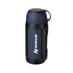 NISUS Blue Large Insulated Water Flask With Handle, 47 Oz Water Flasks