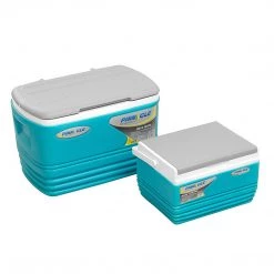 PINNACLE Eskimo Blue Ice Chests Outdoor Set | 37 Qt & 12 Qt | Camping Ice Coolers | CLEARANCE