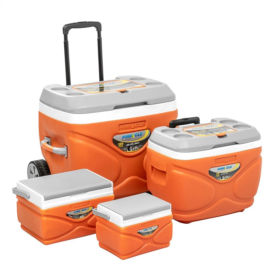 PINNACLE Prudence Camping Ice Chests 4 Pcs Set Coolers 3 PINNACLE Prudence Camping Ice Chests 4 Pcs Set Coolers