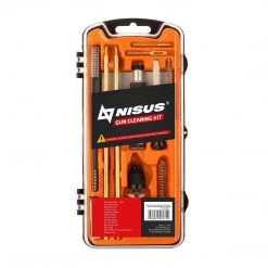 HELIOS Gun Cleaning Kits Gun Cleaning Kit, .22 Caliber, 12 Items, Plastic Case