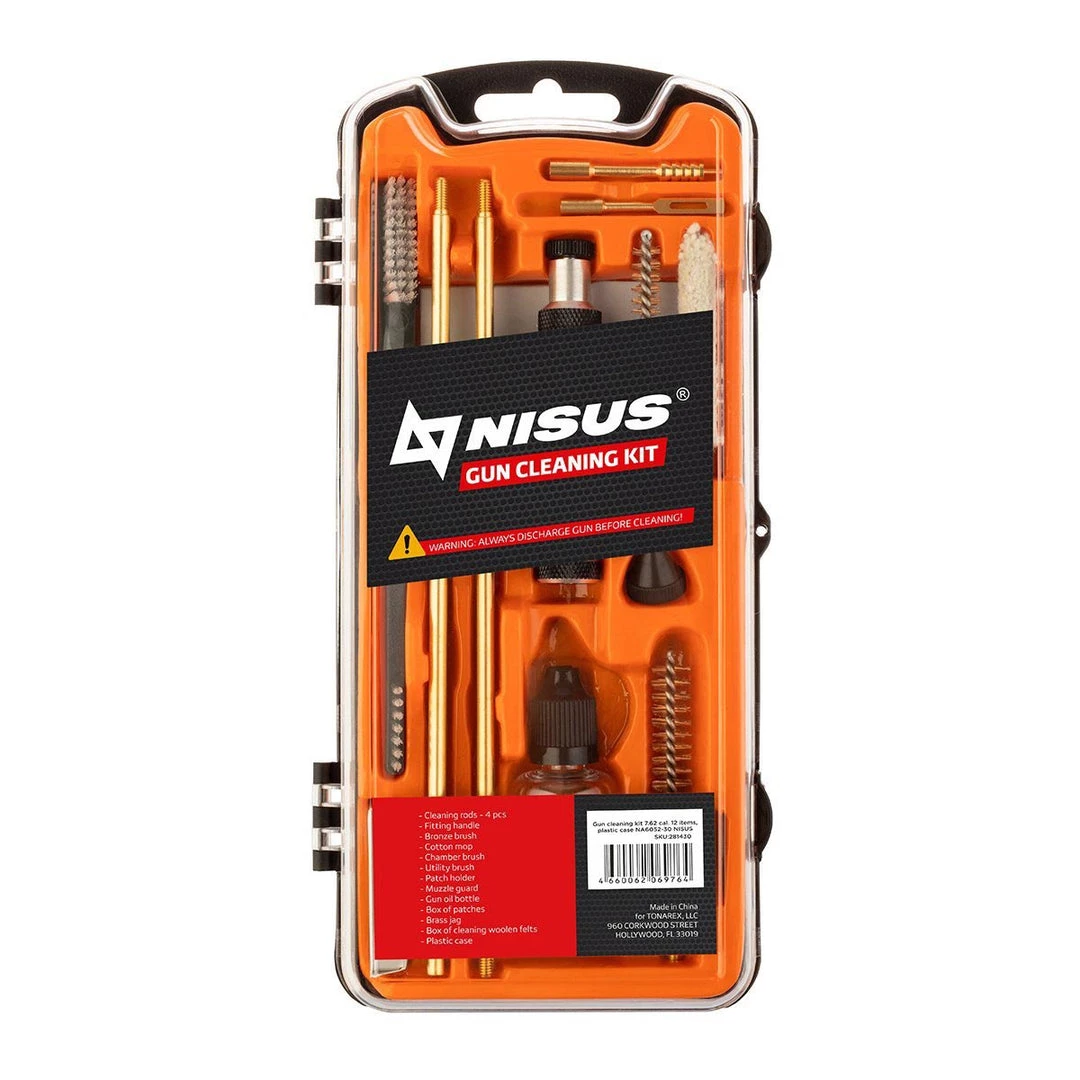 HELIOS Gun Cleaning Kits Gun Cleaning Kit, .308 Caliber, 12 Items, Plastic Case 3 HELIOS Gun Cleaning Kits Gun Cleaning Kit, .308 Caliber, 12 Items, Plastic Case