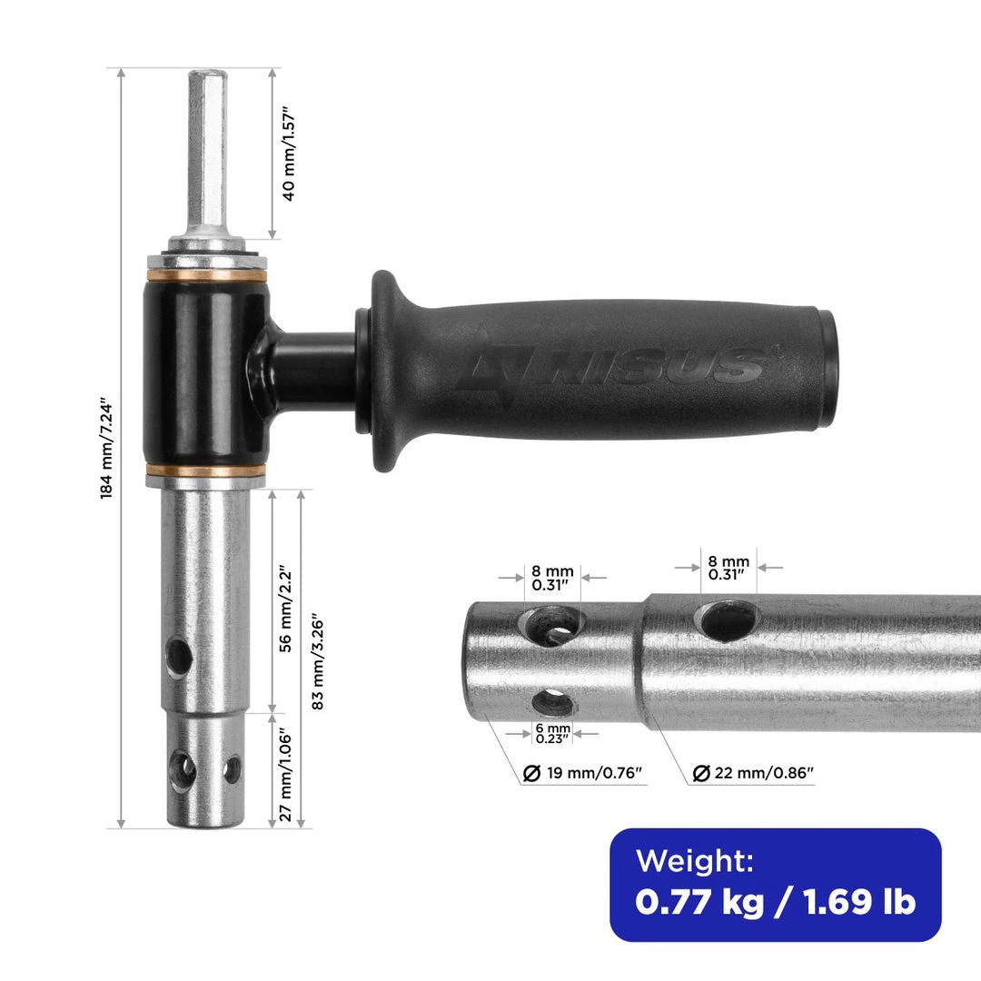 TONAR Ice Augers & Bits Professional Ice Fishing Auger Drill Bit With Cordless Drill Adapter | Drill Attachment Adapter With Safety Handle | Essential Ice Fishing Gear For Ice Anglers 4 TONAR Ice Augers & Bits Professional Ice Fishing Auger Drill Bit With Cordless Drill Adapter | Drill Attachment Adapter With Safety Handle | Essential Ice Fishing Gear For Ice Anglers