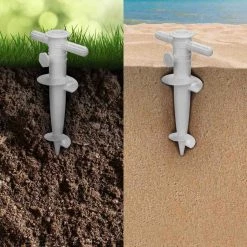 NISUS Sand Anchors Plastic Beach Umbrella Sand Anchor