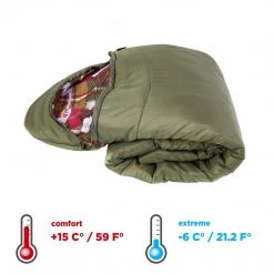 NISUS Sleeping Bags TRAVEL 220/70/300 Large Lightweight Synthetic Insulated Camping Sleeping Bag