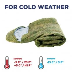 NISUS Sleeping Bags TRAVEL EXTREME 220/70/300 Lightweight Synthetic Insulated Camping Spring Summer Fall Sleeping Bag