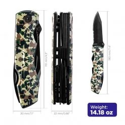 GENERIC Portable 14-in-1 DIY Multitool With Wire Cutter, Pilers, Knife Multi-Tools