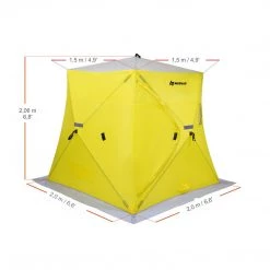 Ice Shelters NISUS 3-Person Prism Series Pop-up Ice Fishing Shelter