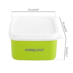 PINNACLE Camp Cookware Passion Compact Set Of 2 Lime Green Plastic Lunch Containers | 8.5 Oz | Insulated Bag | CLEARANCE 9 PINNACLE Camp Cookware Passion Compact Set Of 2 Lime Green Plastic Lunch Containers | 8.5 Oz | Insulated Bag | CLEARANCE