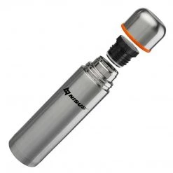 NISUS Water Flasks Compact Stainless Steel Vacuum Flask With Lid Cup, 33 Oz