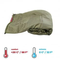 NISUS Sleeping Bags TRAVEL 185/70/200 Lightweight Synthetic Cotton Lined Camping Sleeping Bag