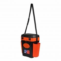 NISUS Ice Fish Boxes & Bait Bucket FishBox 10 Liter SeatBox For Ice Fishing, 2 Compartments