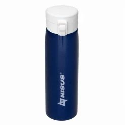 NISUS Push Button Lid Water Bottle, Stainless Steel, 16 Oz Water Bottles