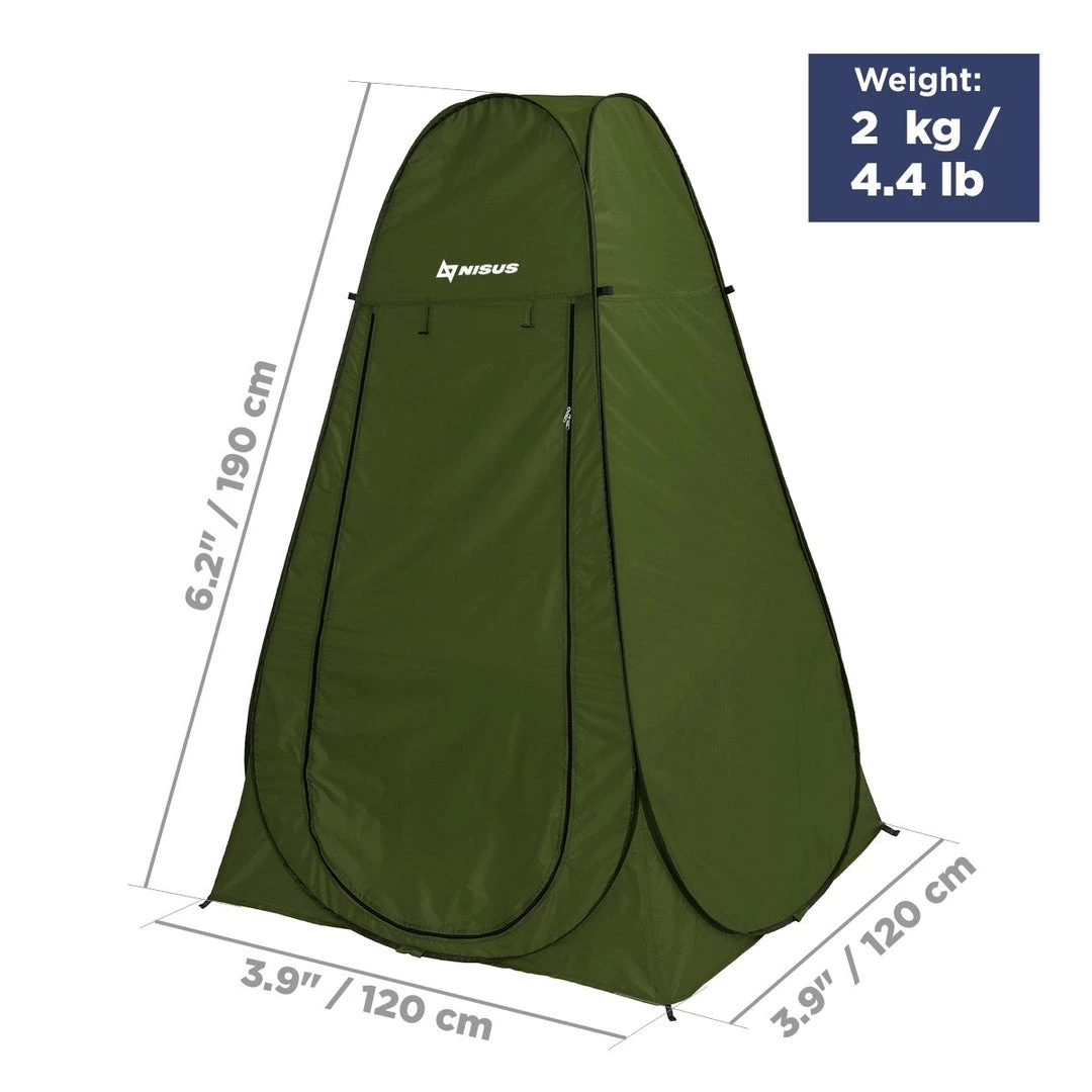 NISUS Pop Up Privacy Tent | Portable Outdoor Shower | Camp Toilet | Beach Changing Pod | Rain Shelter | 4 FT X 4 FT | CLEARANCE Tents & Tarps 4 NISUS Pop Up Privacy Tent | Portable Outdoor Shower | Camp Toilet | Beach Changing Pod | Rain Shelter | 4 FT X 4 FT | CLEARANCE Tents & Tarps