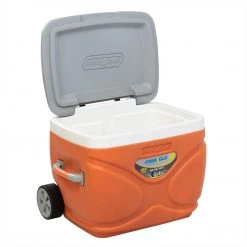 PINNACLE Coolers Prudence Large Wheeling Ice Chest | 69 Qt | Retractable Handle | CLEARANCE