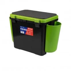 NISUS FishBox Large 5 Gal SeatBox For Ice Fishing Tackle And Gear Ice Fish Boxes & Bait Bucket