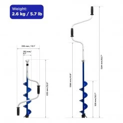 NISUS Ice Augers & Bits CLASSIC Ice Fishing Auger 7 NISUS Ice Augers & Bits CLASSIC Ice Fishing Auger