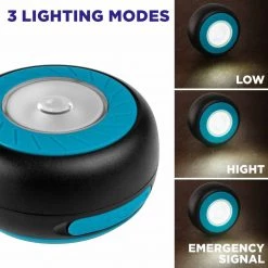 NISUS Lanterns Solar Rechargeable Collapsible LED Lantern With Power Bank