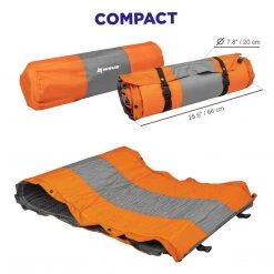 NISUS Sleeping Pads & Hammocks 2.5-inch Lightweight Self Inflating Camping Sleeping Pad, Orange