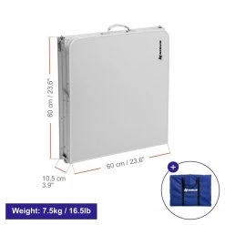 NISUS Folding Outdoor Camping Table | Lightweight Aluminum | Adjustable Height | 6 FT Length | CLEARANCE