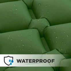 HELIOS 2-inch Waterproof Lightweight Self Inflating Mat With Carry Bag