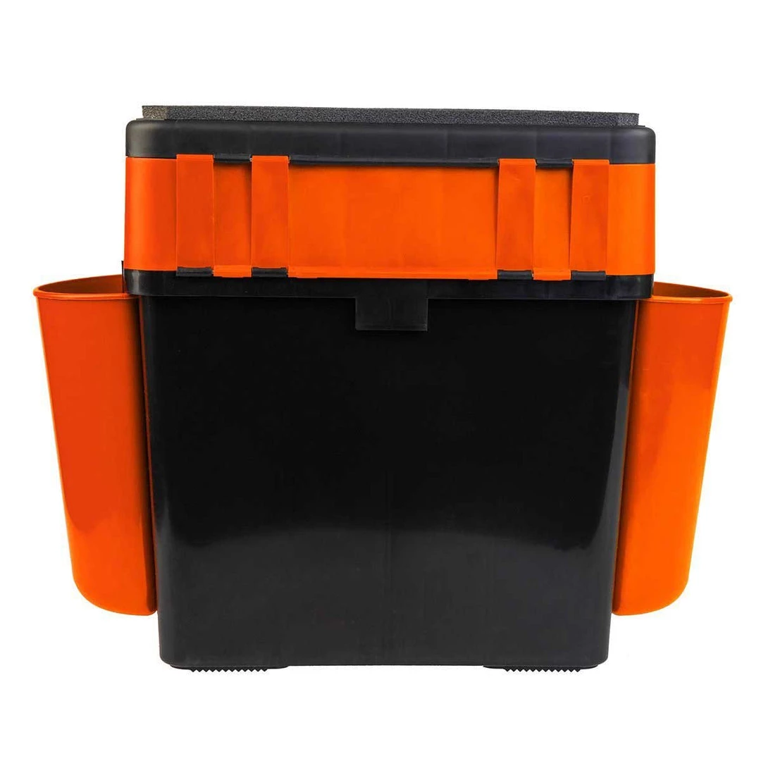 NISUS FishBox Large 5 Gal Box For Ice Fishing, 2 Compartments 13 NISUS FishBox Large 5 Gal Box For Ice Fishing, 2 Compartments