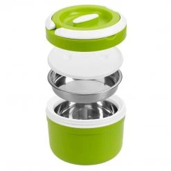 PINNACLE Prime, Green Plastic Lunch Container | 84.5 Oz | Stainless Steel Insulation | CLEARANCE 10 PINNACLE Prime, Green Plastic Lunch Container | 84.5 Oz | Stainless Steel Insulation | CLEARANCE
